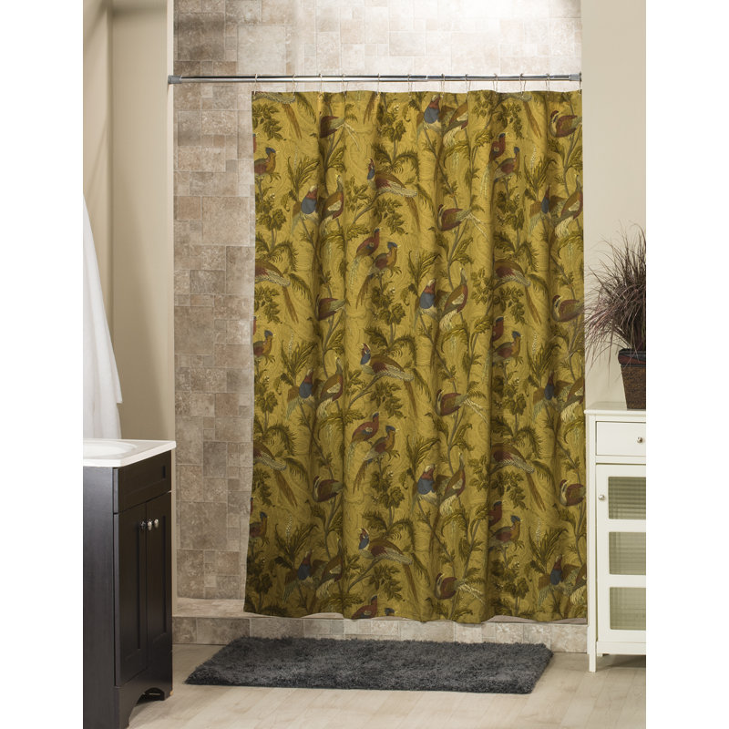 Canora Grey Myers Cotton Single Shower Curtain Wayfair